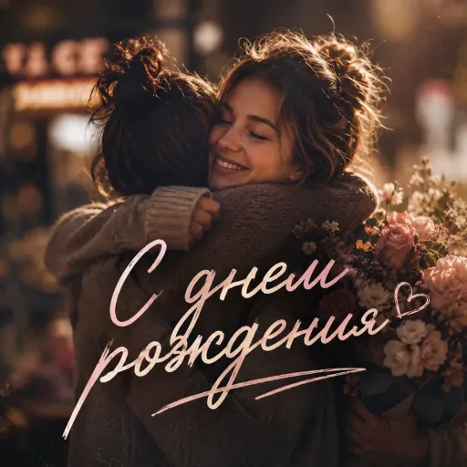 Подруге — День рождения